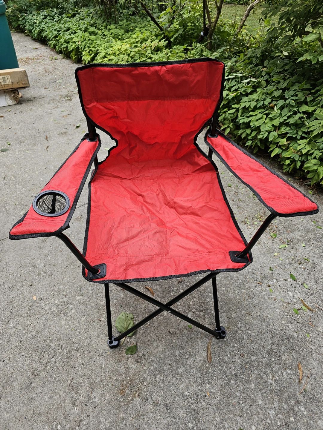 Ozark Trail Red Deluxe Arm Chair
