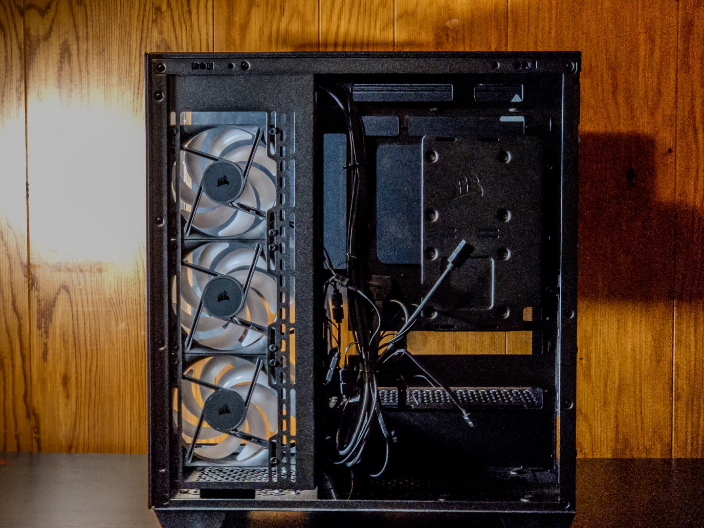 Corsair 3500X Black — New, Never Built, Protective Film Still On - photo 5