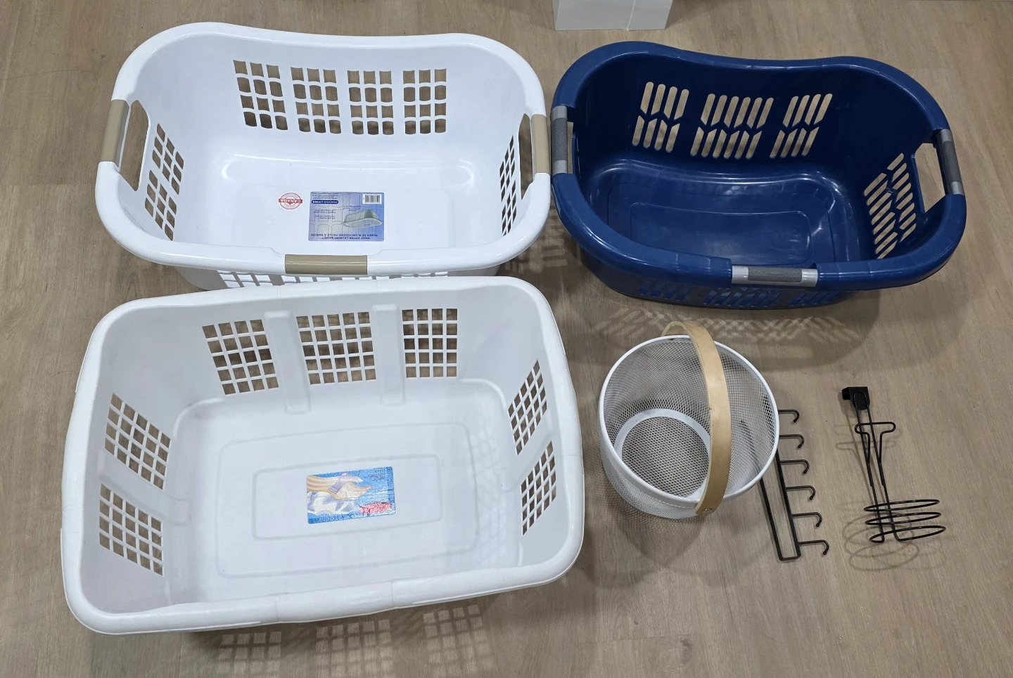 Laundry Baskets and various Organizers