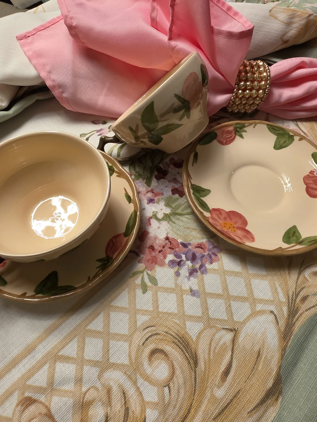 Tea Party cups and saucers