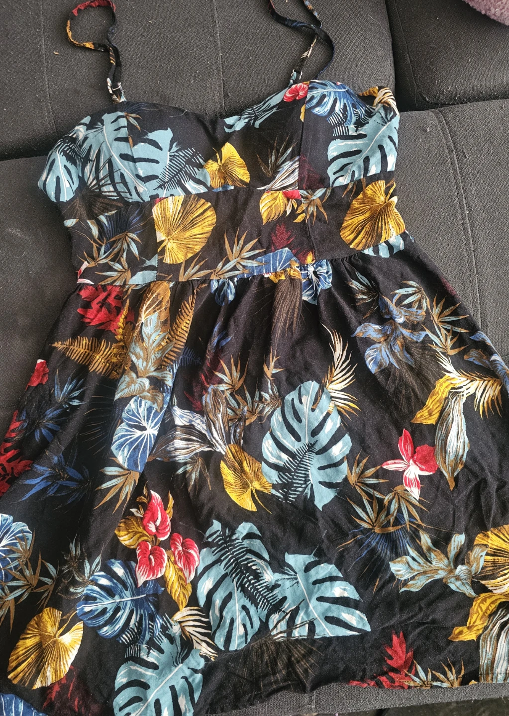 Woman Floral Summer Dress