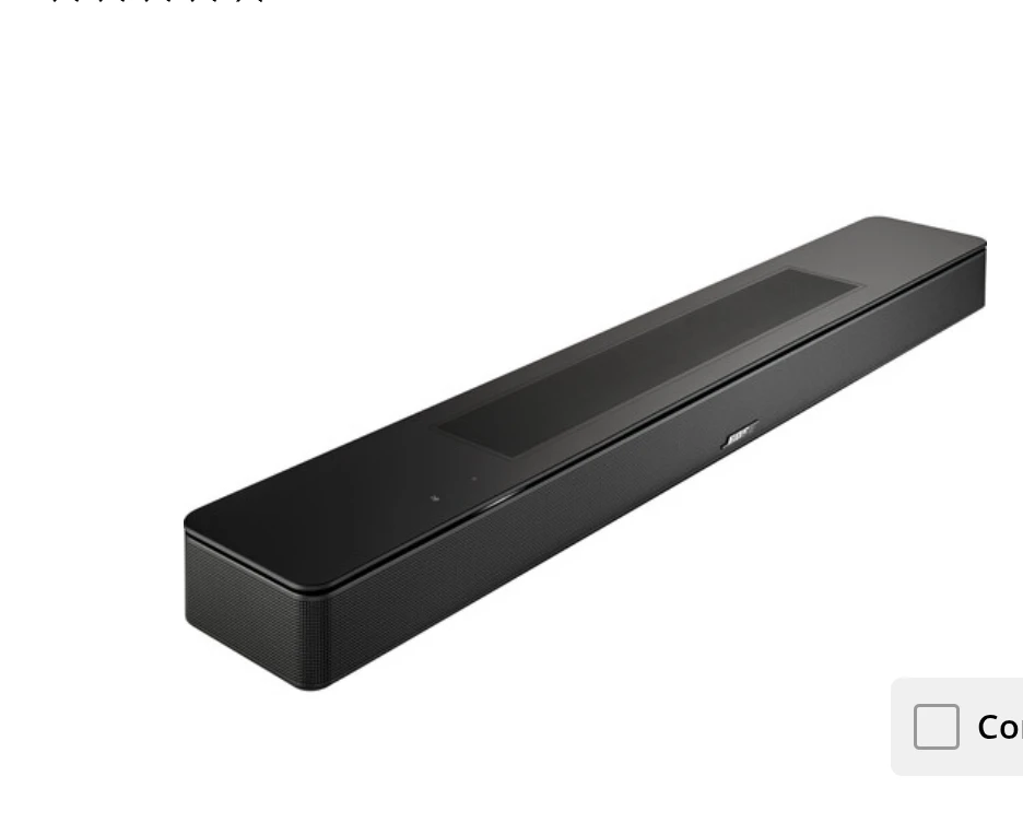 Bose BUNDLE Smart Soundbar 600 with Subwoofer Module 500,BLACK - photo 3