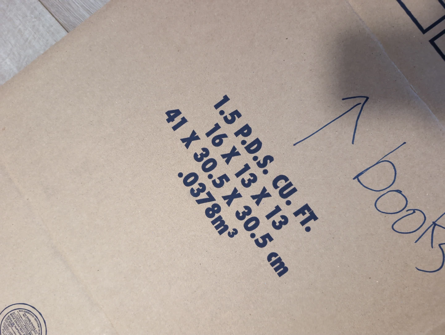 Cardboard moving boxes - photo 3