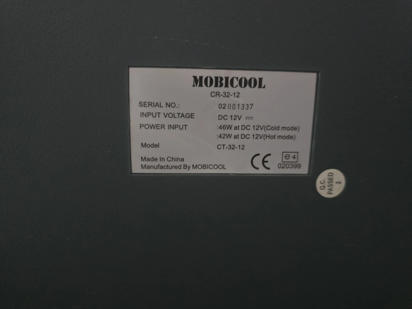 Mobicool CT-32-12 Electric Cooler - photo 3