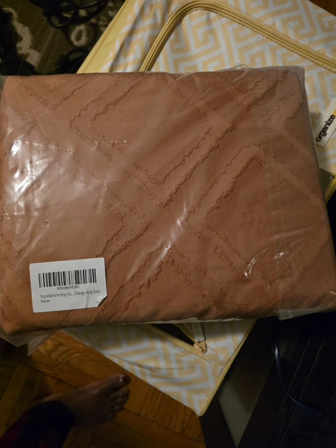 Maple & Stone King Duvet Cover Set - Orange - photo 2