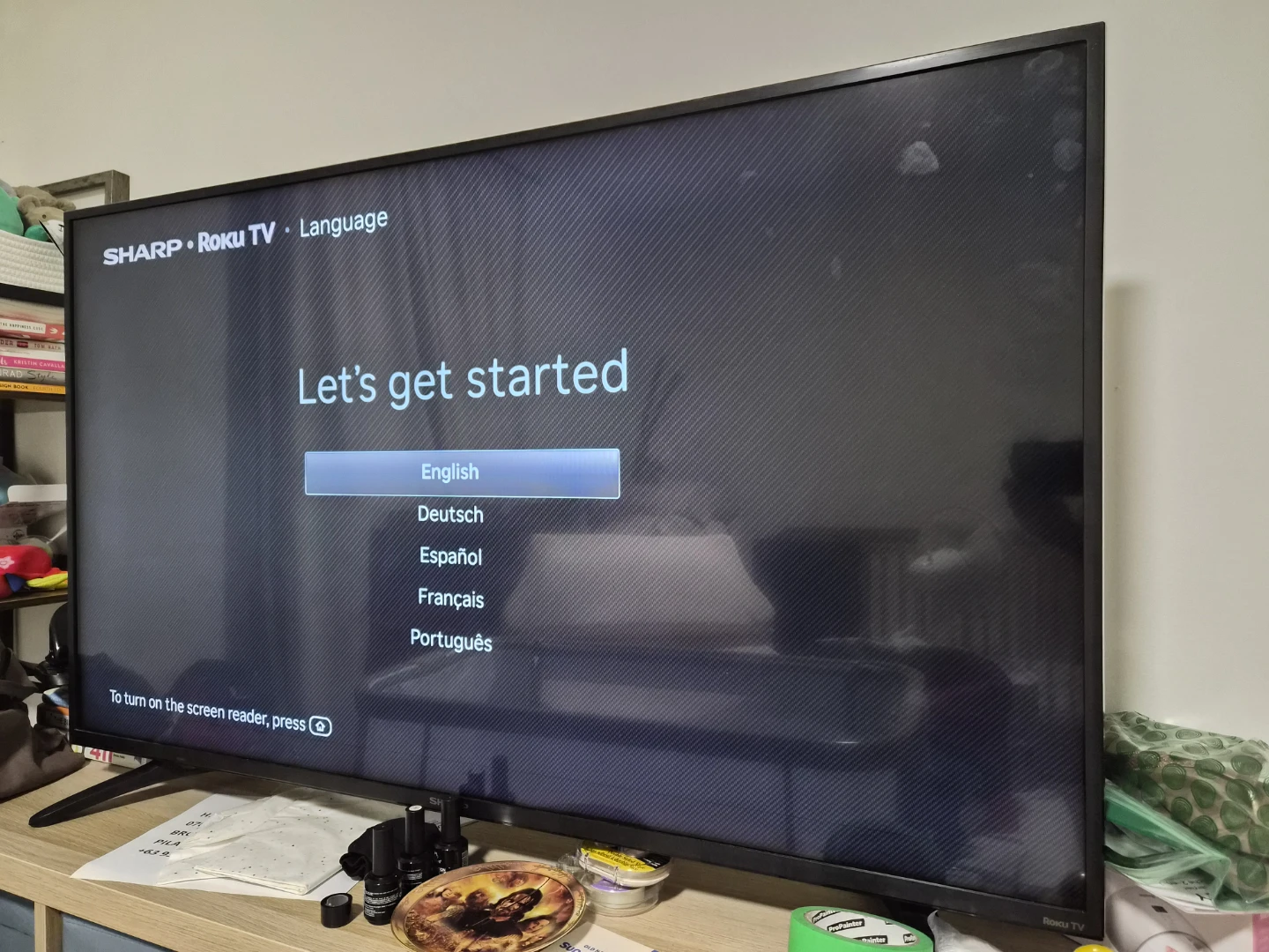 Sharp Roku TV 50 inch tv - photo 2