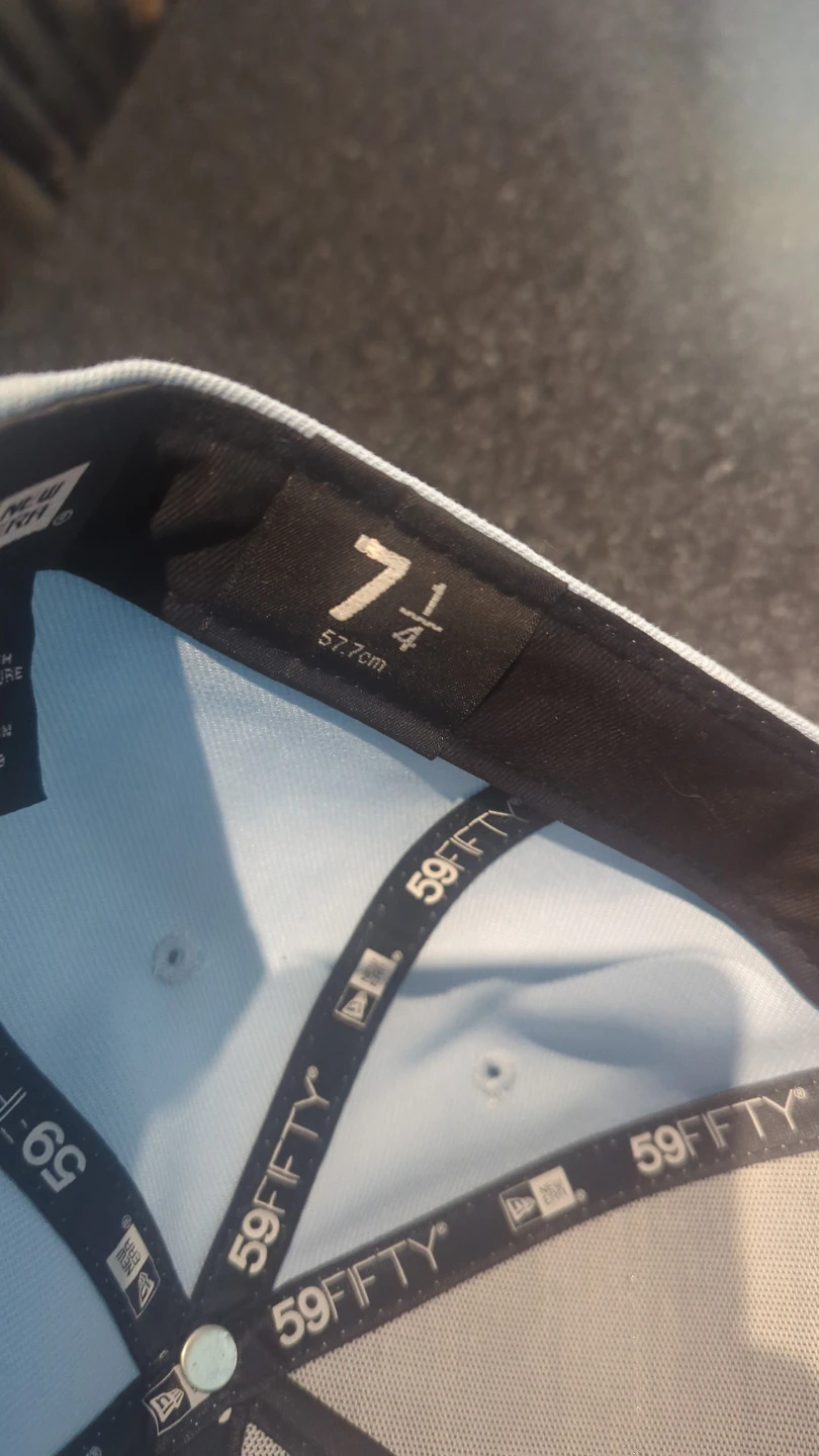 Baby blue 7 1/4 Blue Jays Hat - photo 2