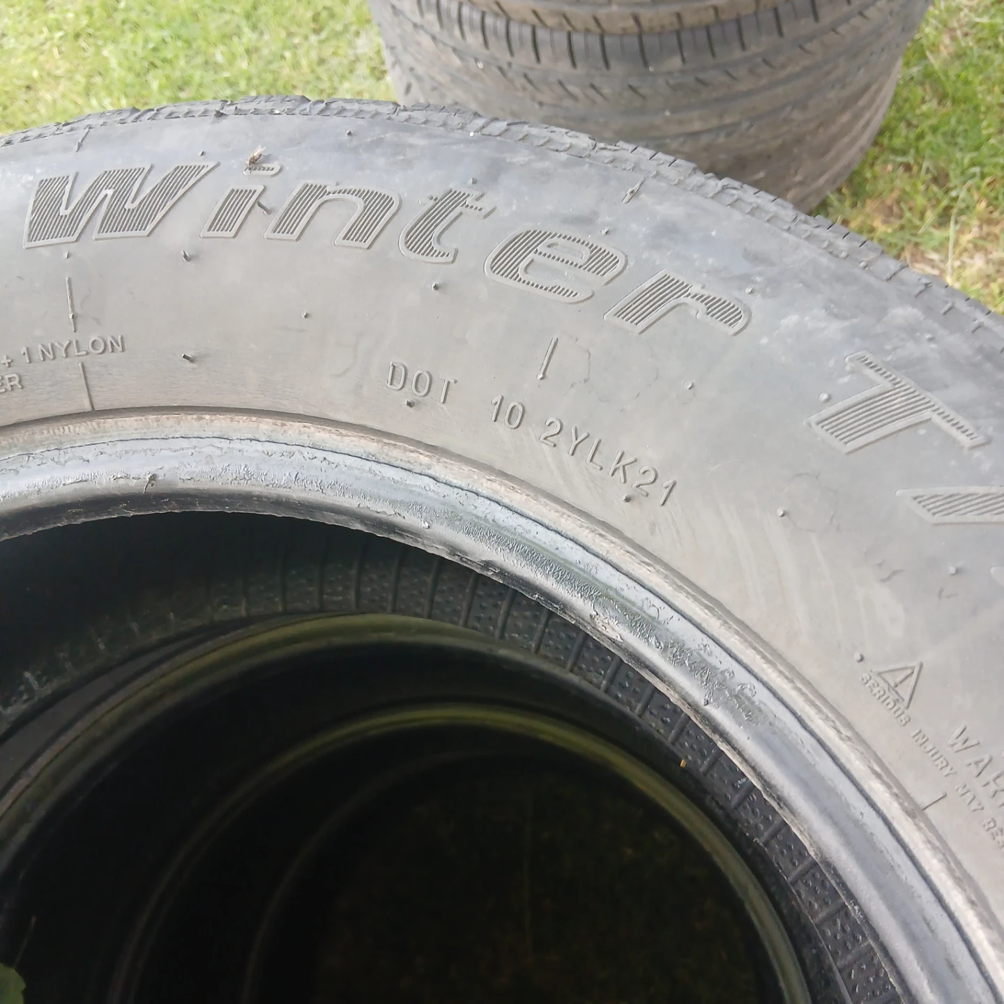6 BFGoodrich Winter Tires 225/65 R17 - photo 4