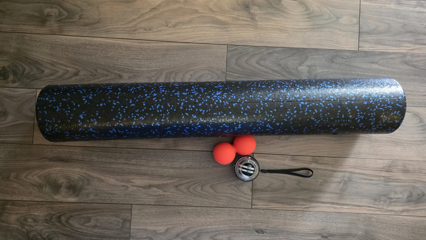 Foam Roller and Massage Ball Set