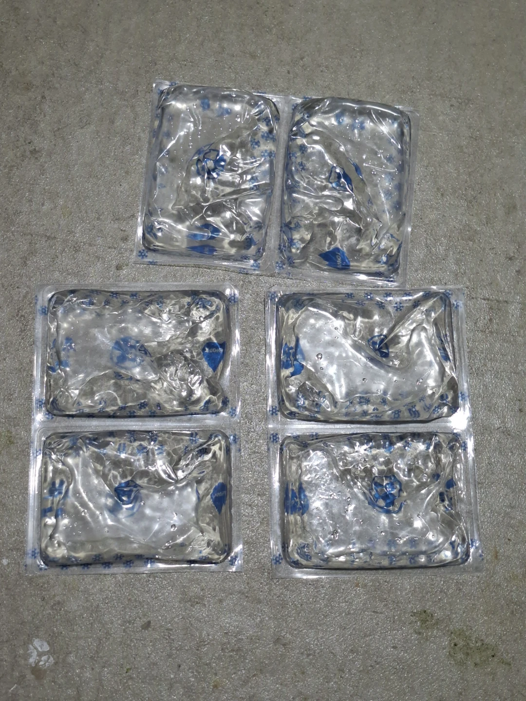 Reusable Ice Packs (Set of 5)