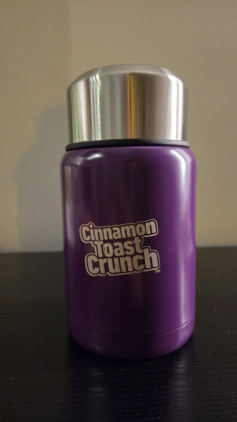 Cinnamon Toast Crunch Purple Thermal Food Jar