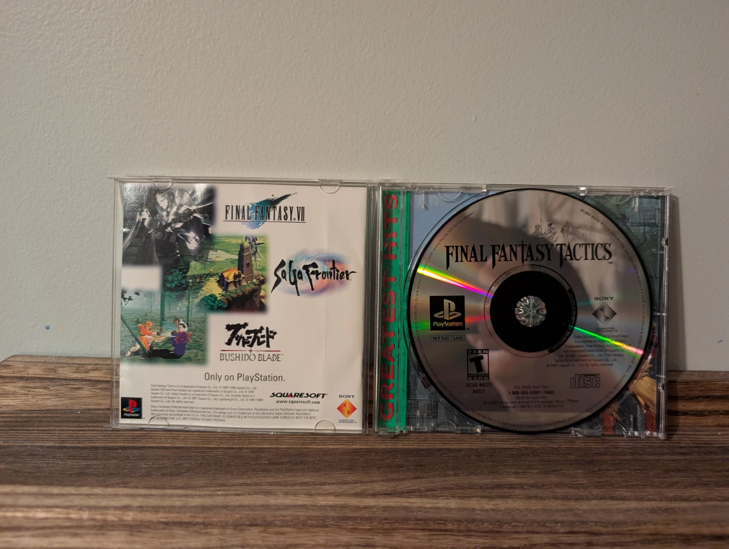 Final Fantasy Tactics PlayStation Greatest Hits (PlayStation 1) - photo 2