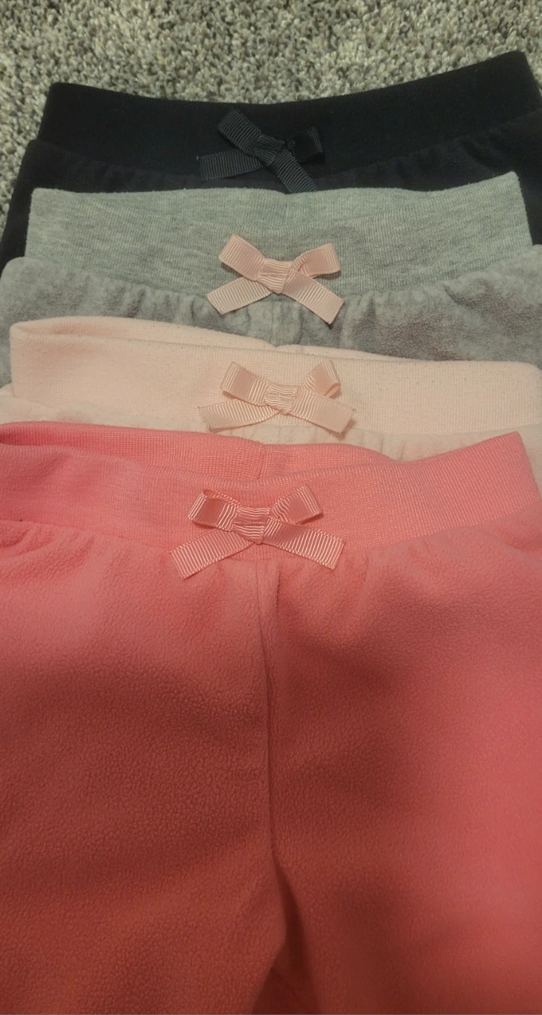 Simple Joys by Carter's fleece pants (4 pairs)
