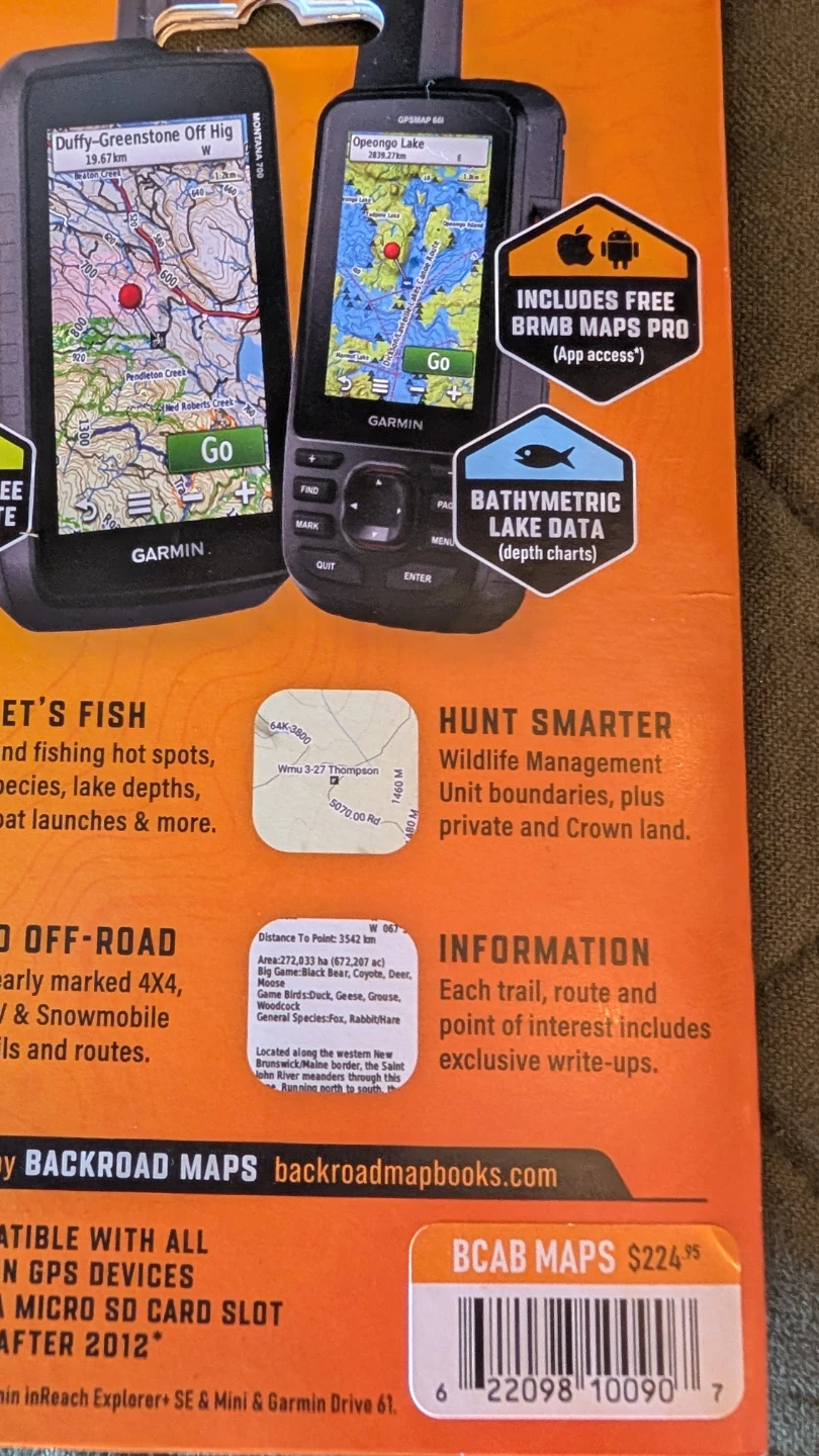 Backroad GPS Maps BC and Alberta for Garmin devicea - photo 2