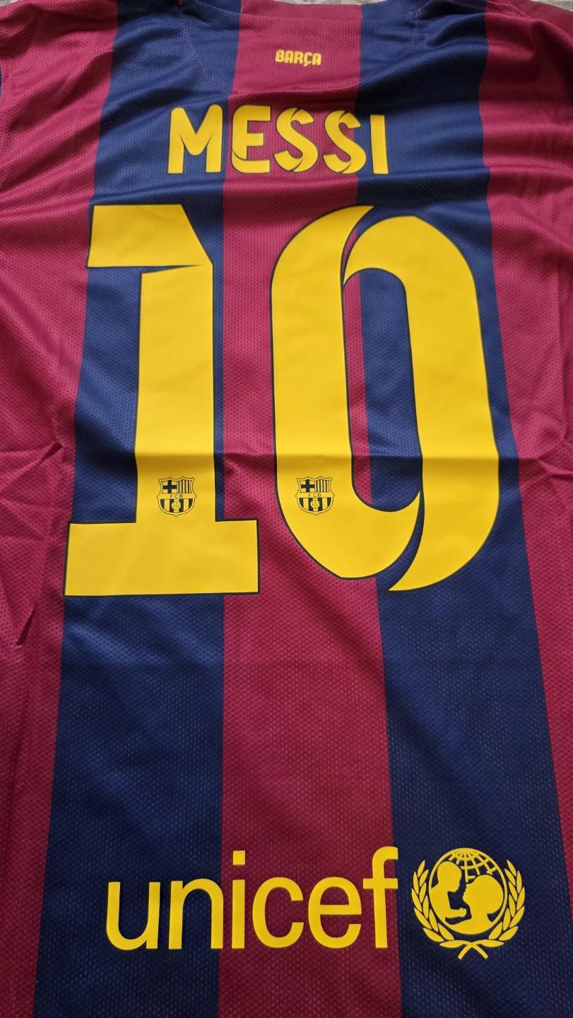 Messi #10 Barcelona retro Champions League 2015 final jersey - photo 2
