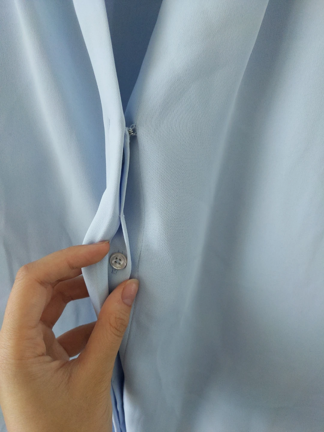 Babaton Light Blue Blouse - photo 4