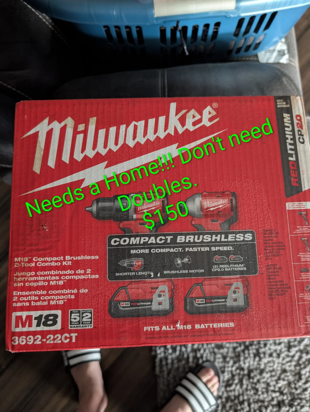 Milwaukee M18 Compact Brushless 2-Tool Combo Kit