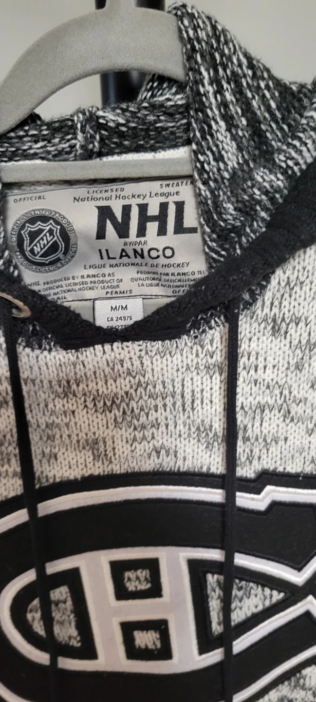 NHL Montreal Canadiens Knit Hoodie Sweater M/M - photo 3