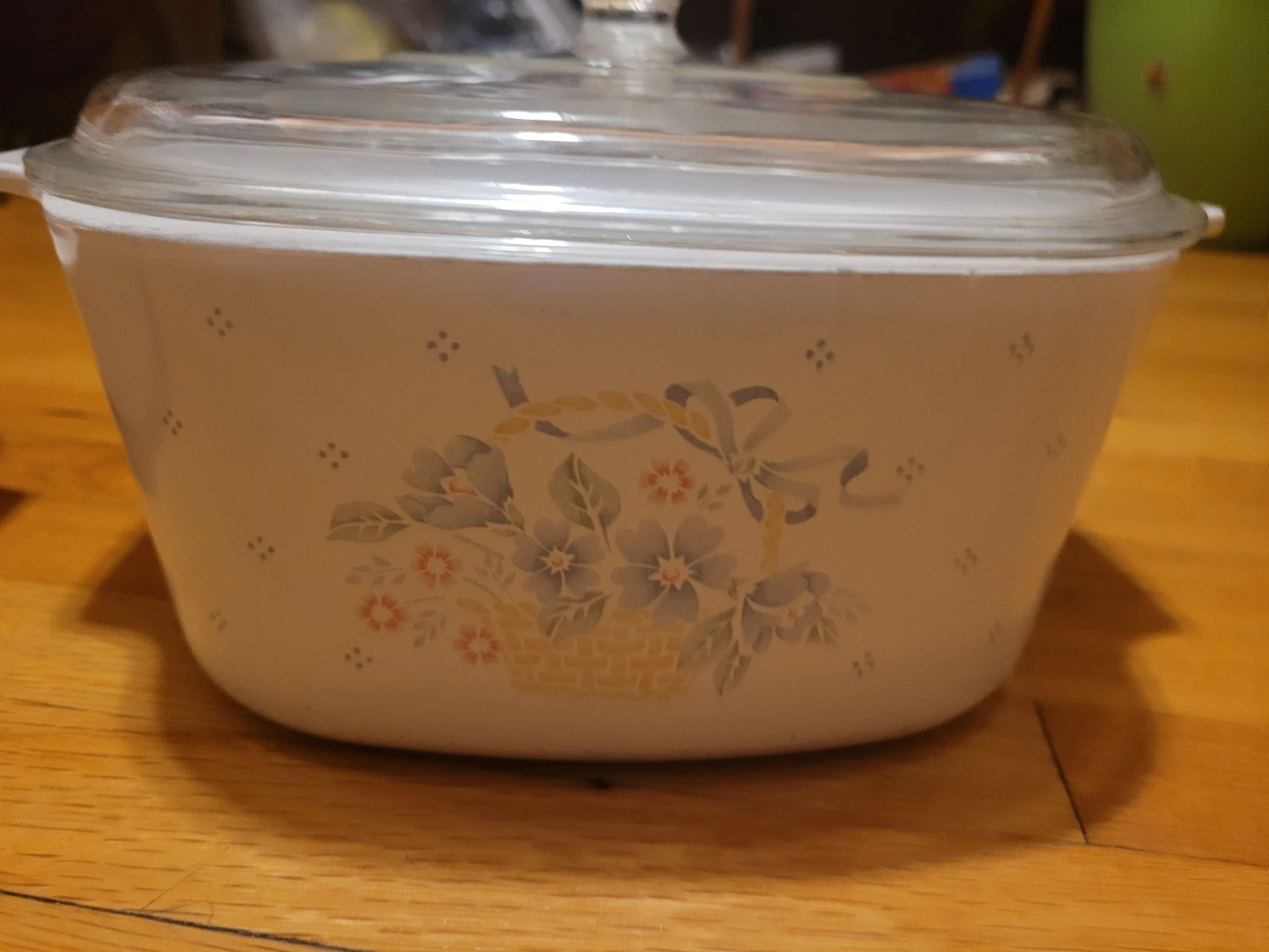 Vintage CorningWare Casserole Dish Set - Floral Pattern - photo 2