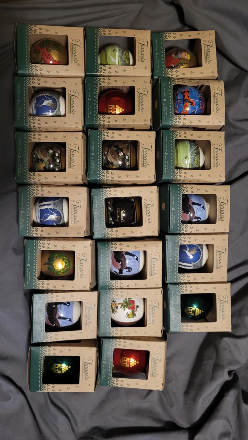 22 Tiangelo Collectibles Christmas Ornaments - photo 2
