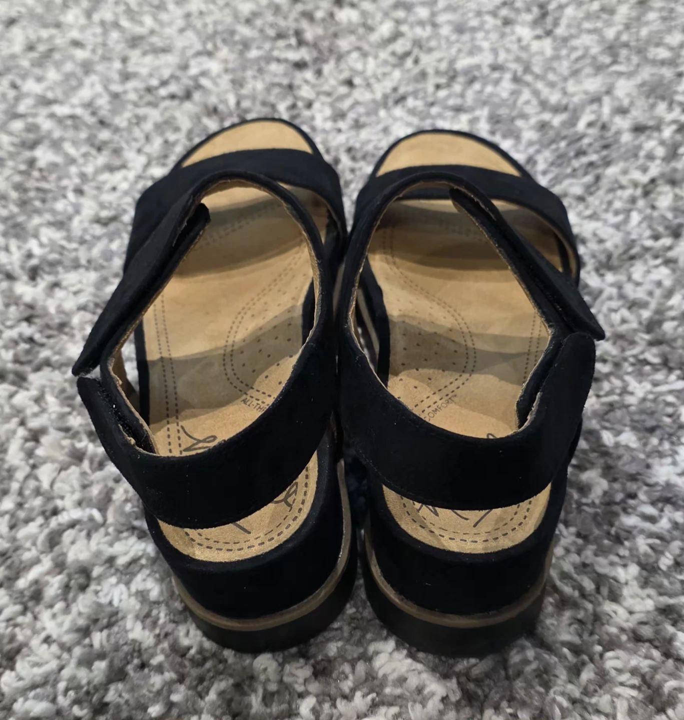 Born Oriel Black Sandals Size 9.5 - photo 4