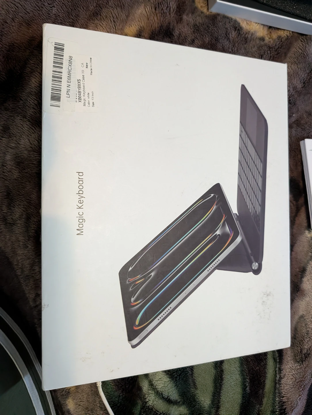 White wireless Bluetooth keyboard - photo 5