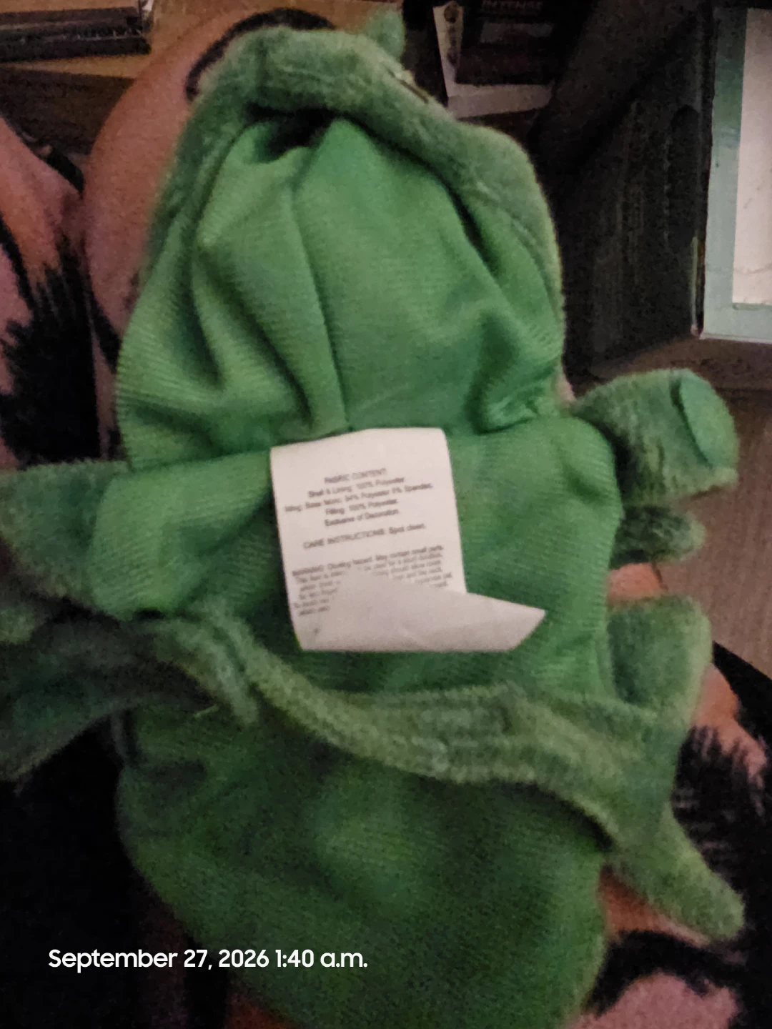 Bearded dragon costume cricket - photo 4