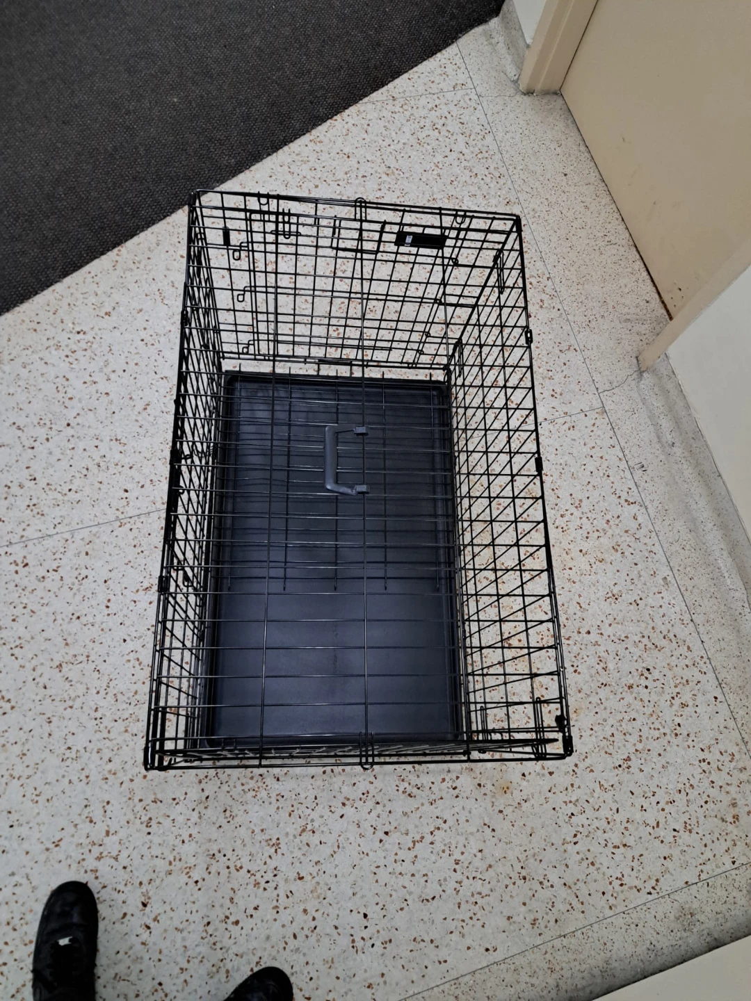 Top Paw 36" Double-Door Folding Dog Crate - photo 2