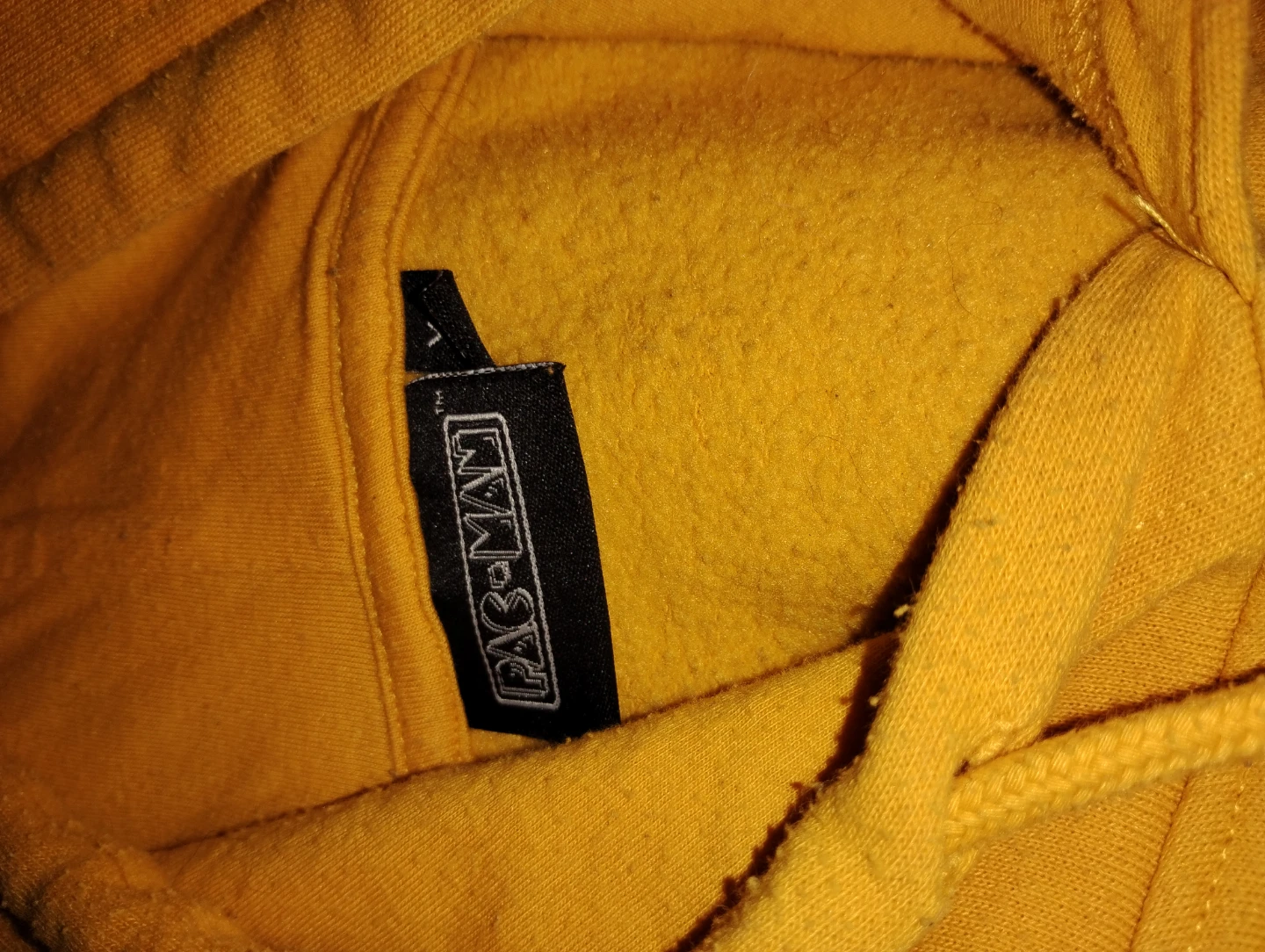 Pac-Man Yellow Hoodie - photo 2