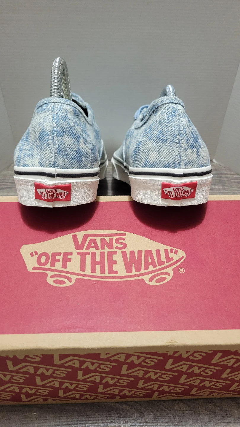 Vans Authentic Light Blue Denim Sneakers Size 10.5 M - photo 5