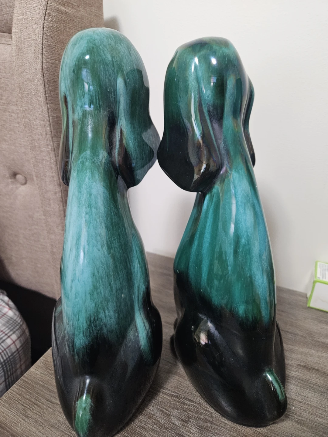 Set of two dog figurines - photo 3