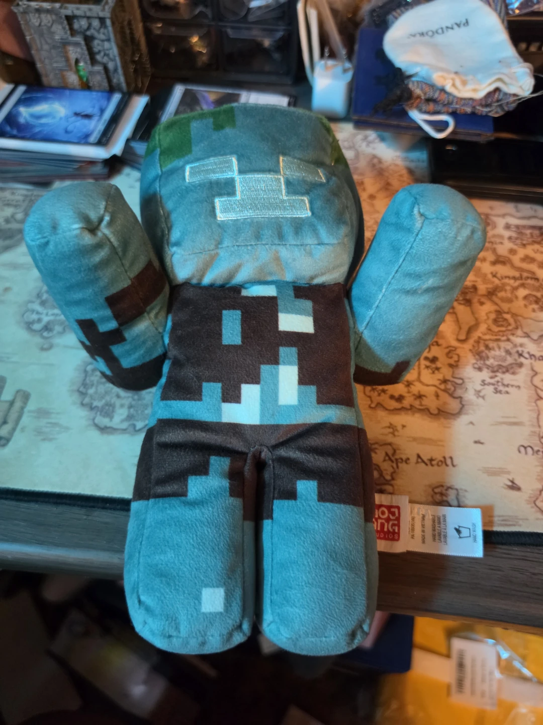 Minecraft Drowned Zombie Plush