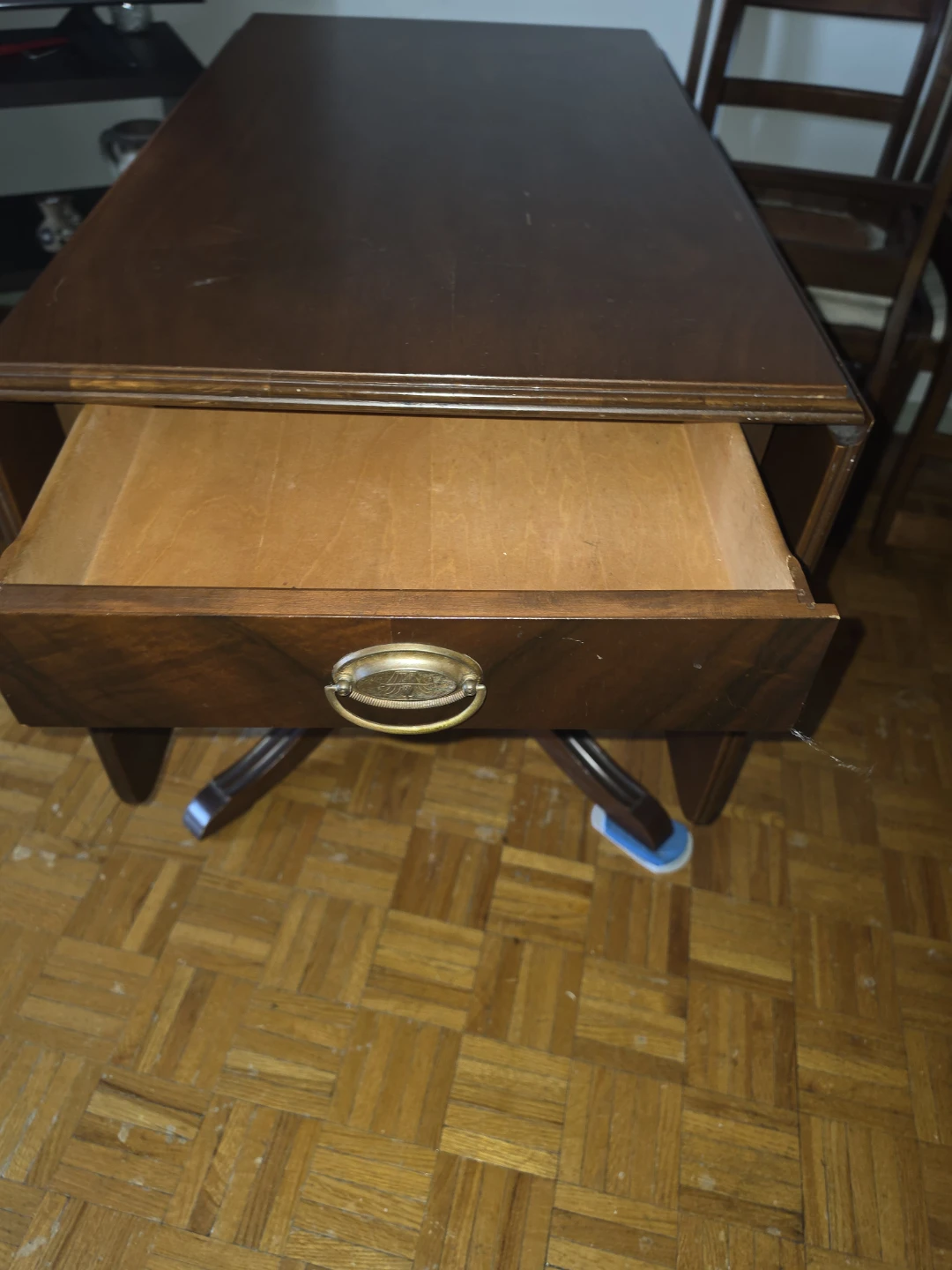 Drop Leaf Dining Table and Chairs Set - photo 2