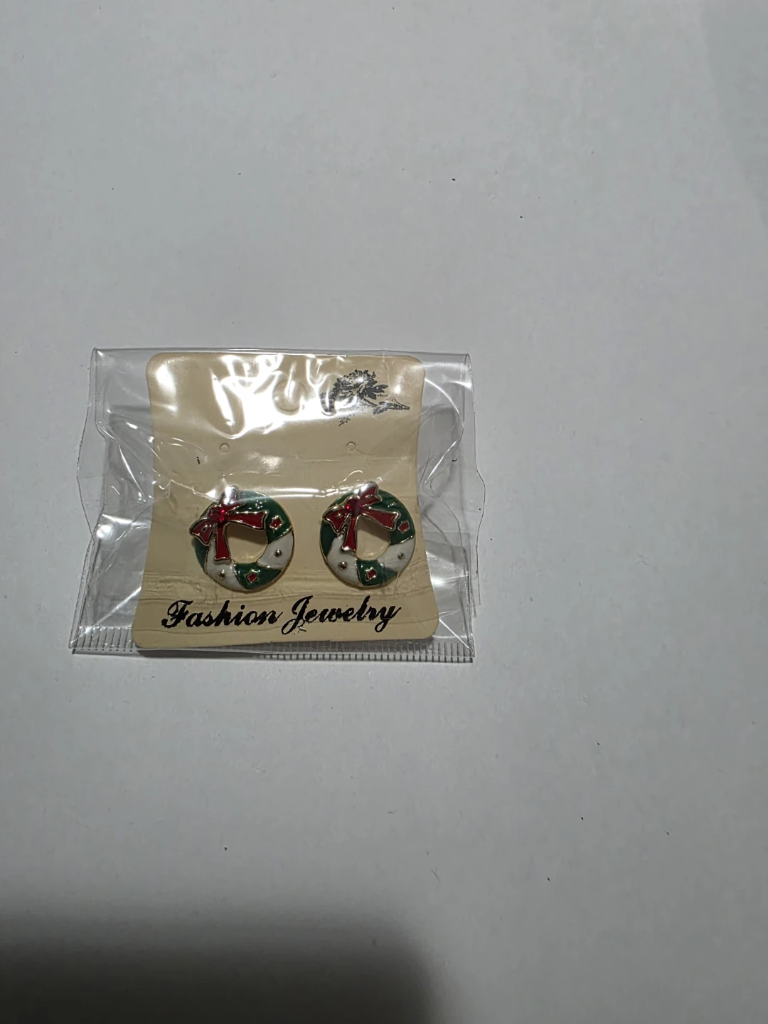 Christmas Wreath Stud Earrings