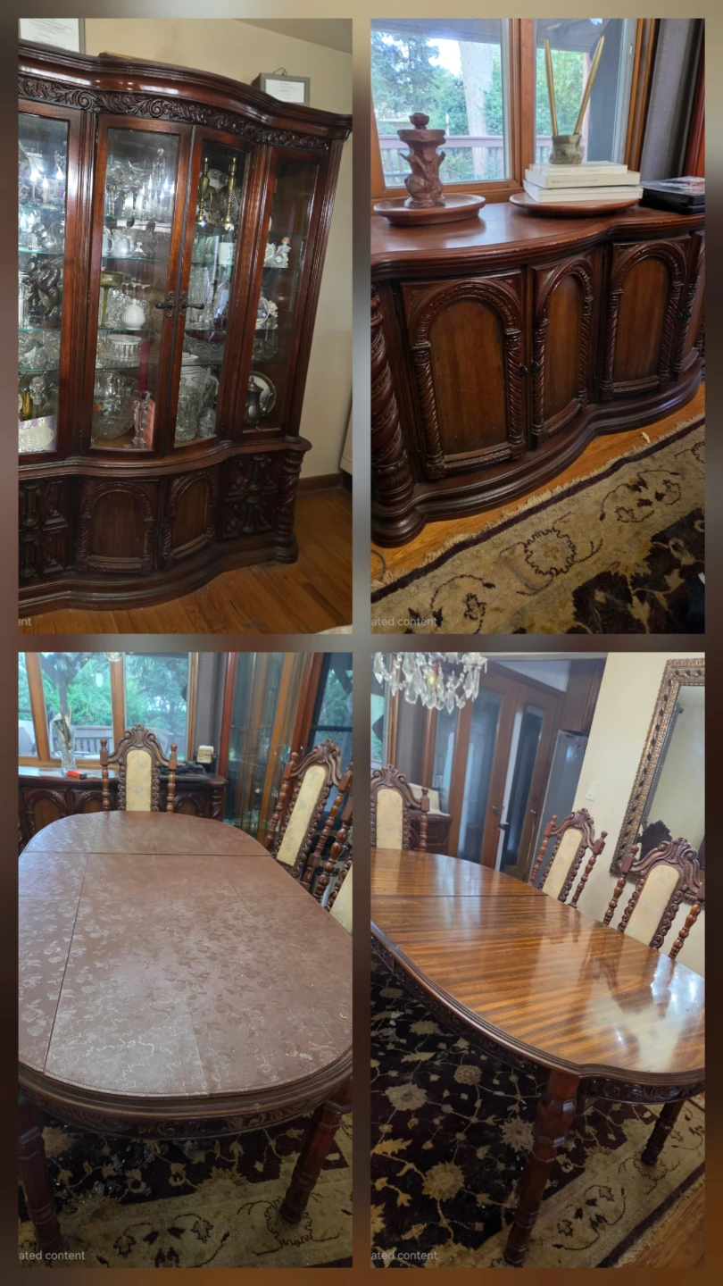 Jacobean Renaissance Revival Dining Room Set - photo 5