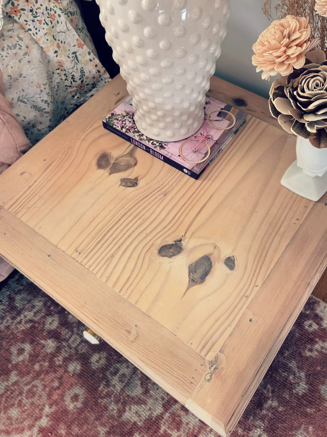 Set of Two Solid Wood Nightstands - photo 3