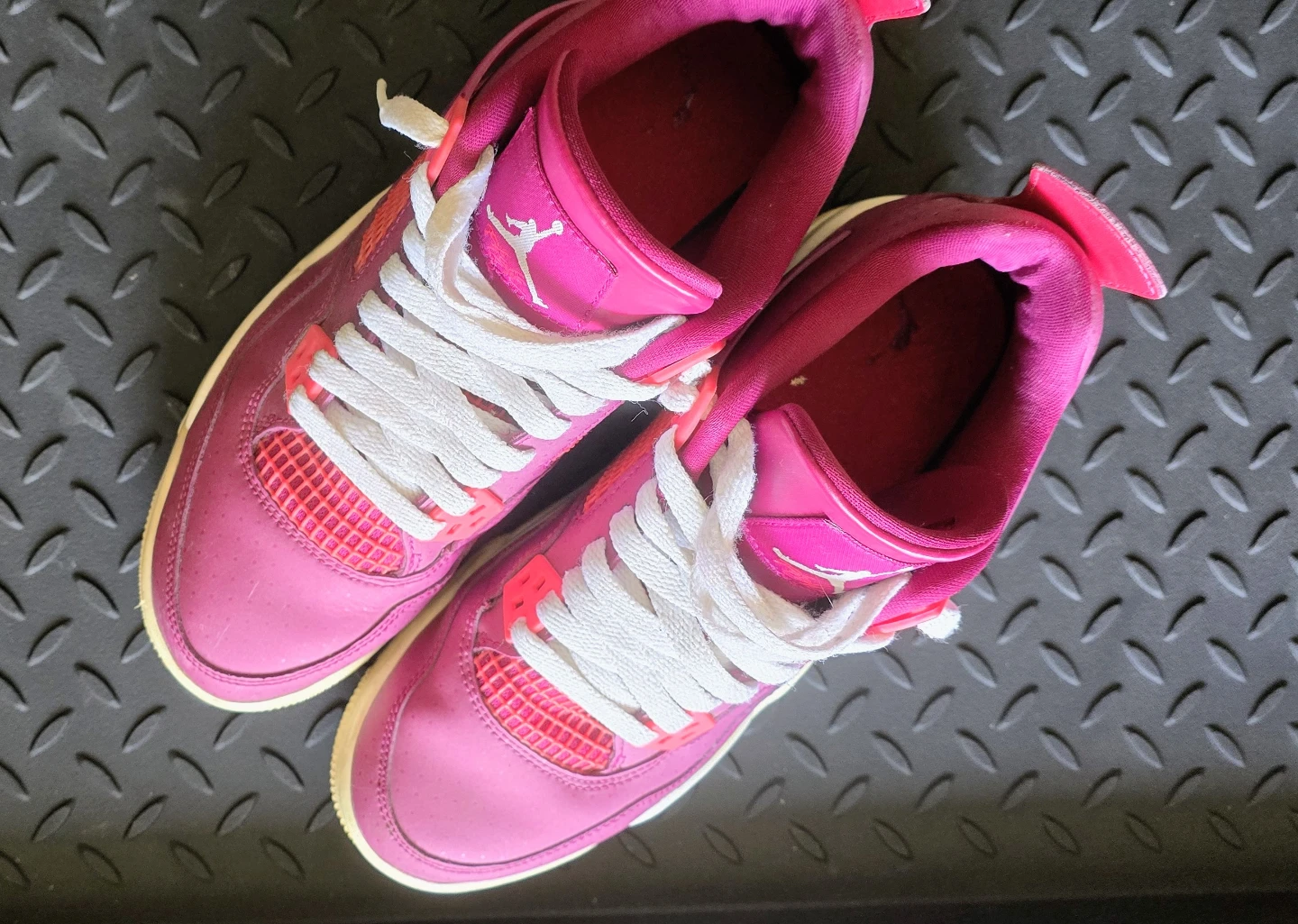 Jordan 4 Retro Pink Sneakers - photo 3