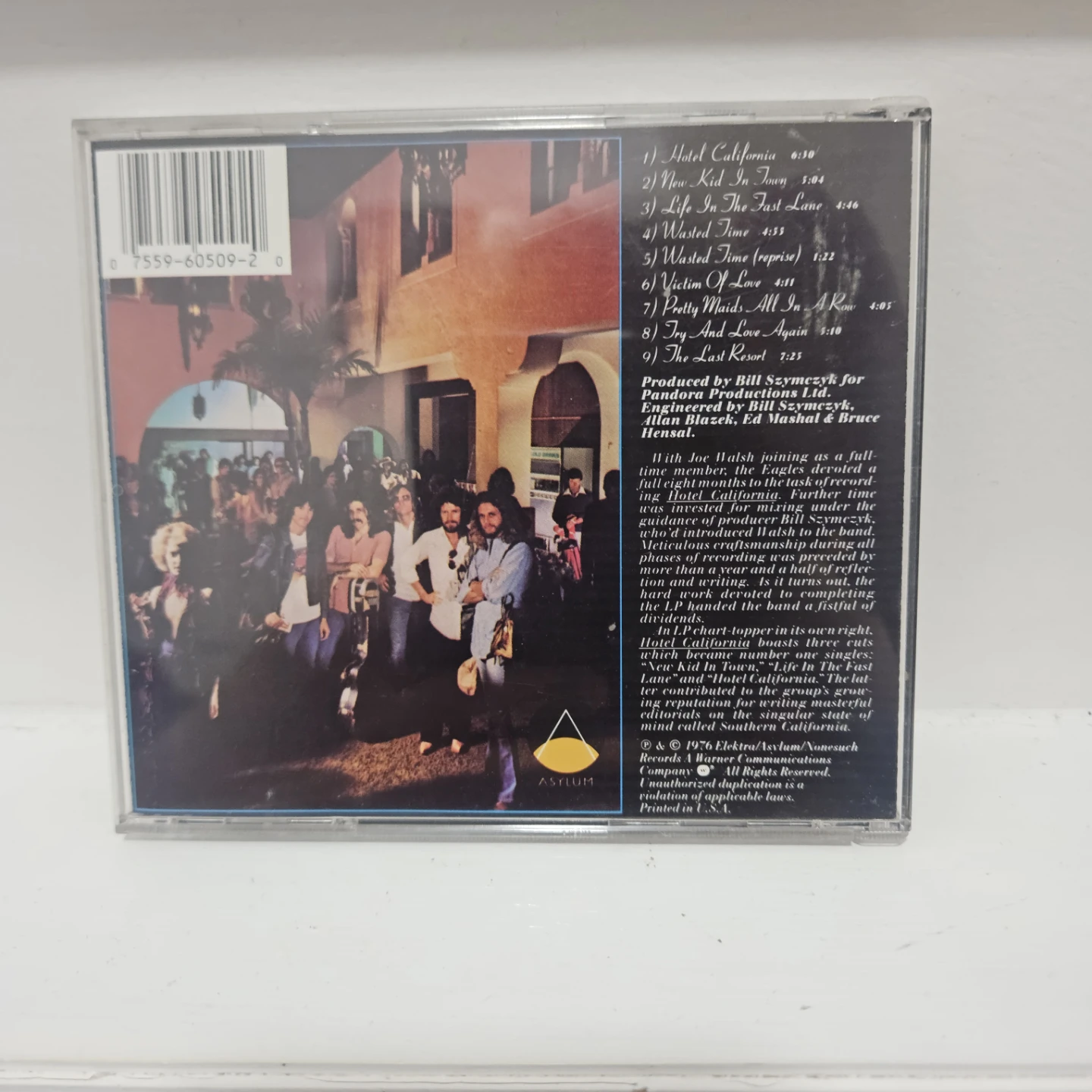 Hotel California - Eagles CD Album - photo 2