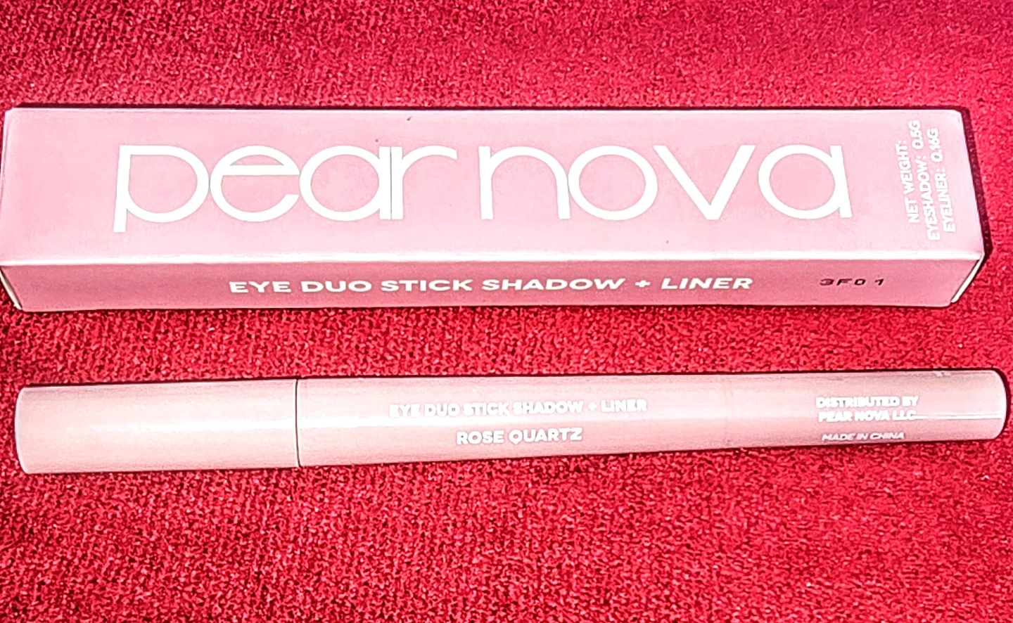 Pear Nova Eye Duo Stick Shadow + Liner - Rose Quartz - photo 3