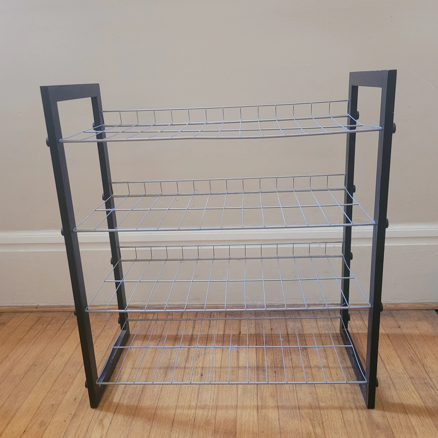 4-Tier Metal Shoe Rack
