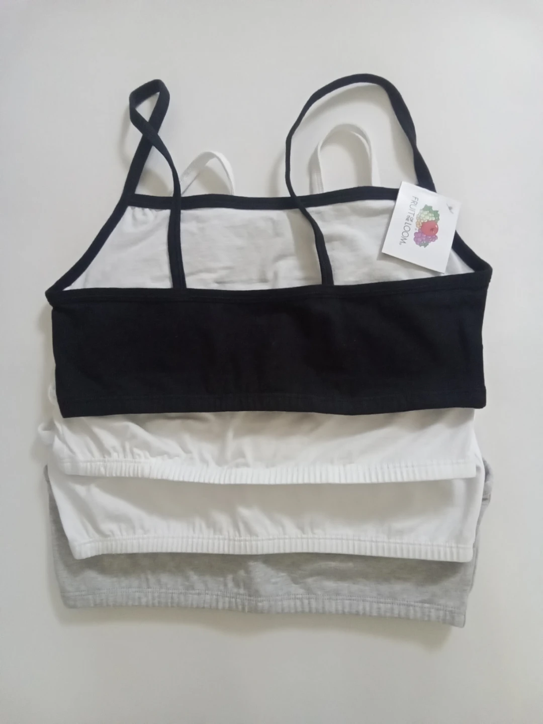 4 Pack Fruit of the Loom Spaghetti Strap Bras size 36 - photo 2
