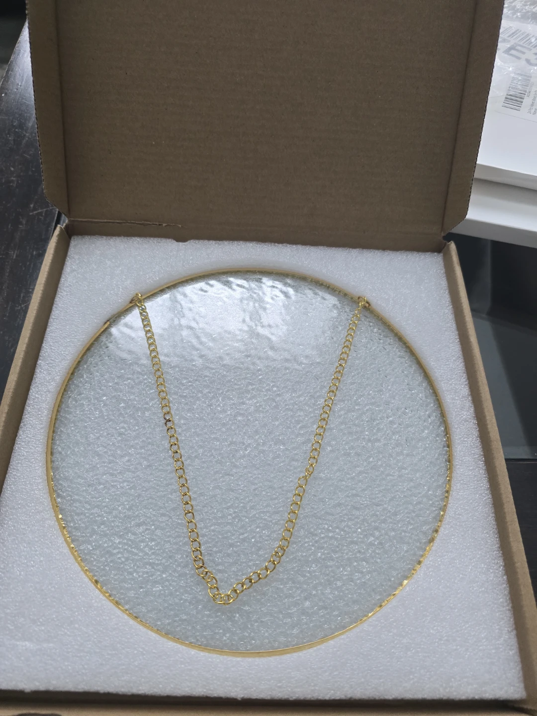 Brand new Gold Hanging Glass printable - photo 4