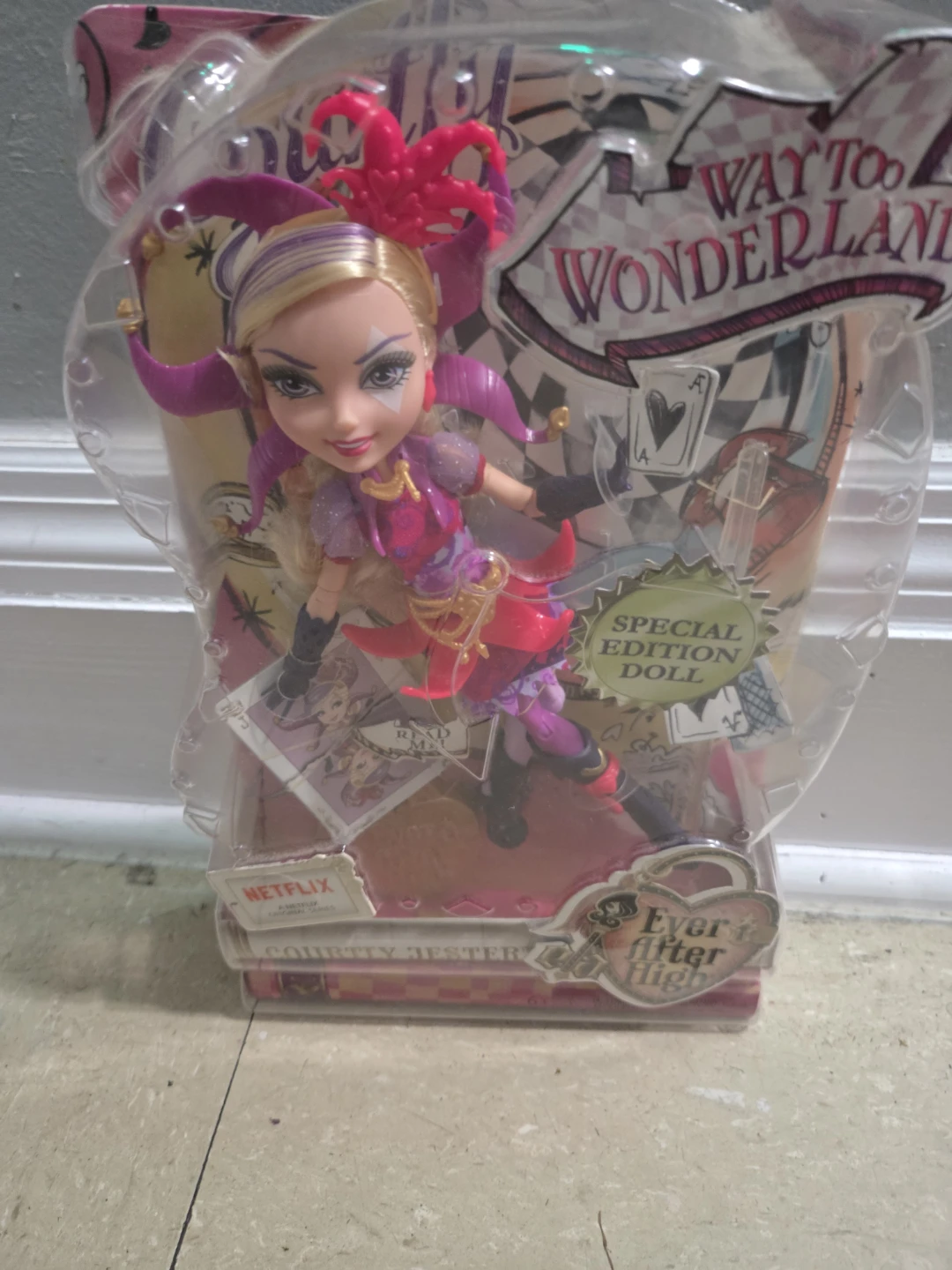 Ever After High Way Too Wonderland Courtly Jester Doll - photo 4