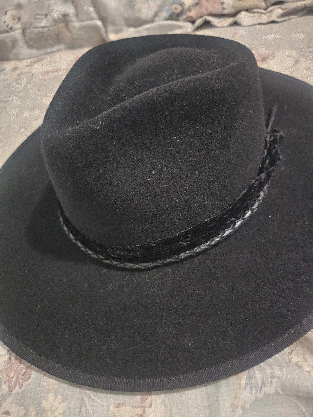 Hampui Hats black wool hat - photo 4