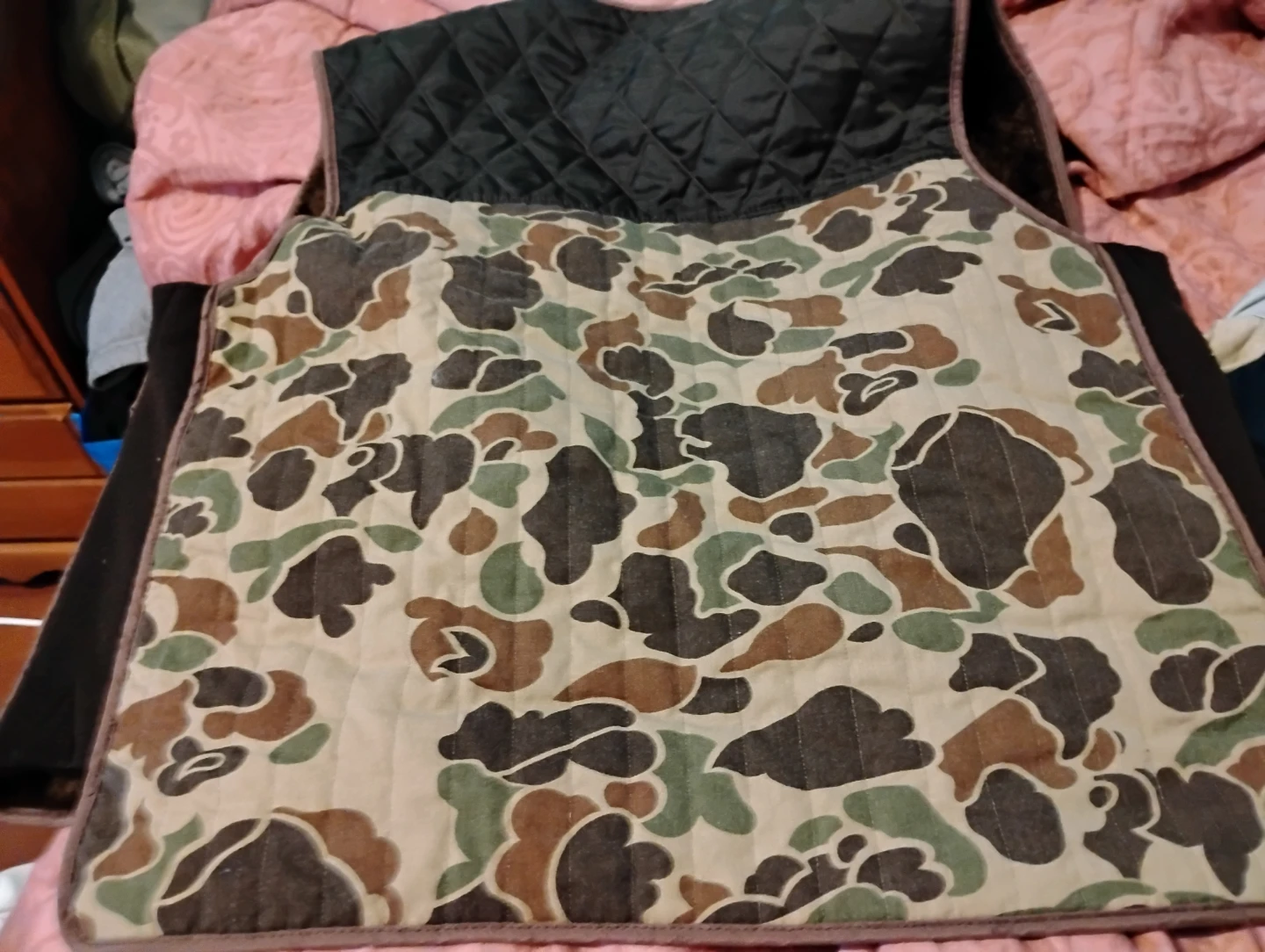 Vintage Camo Quilted Hunting Vest - photo 2