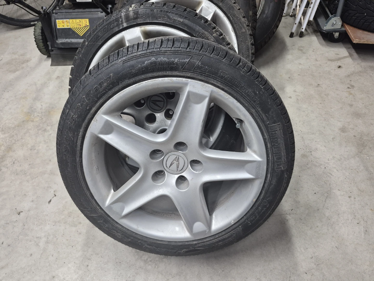 Acura TL rims and tires