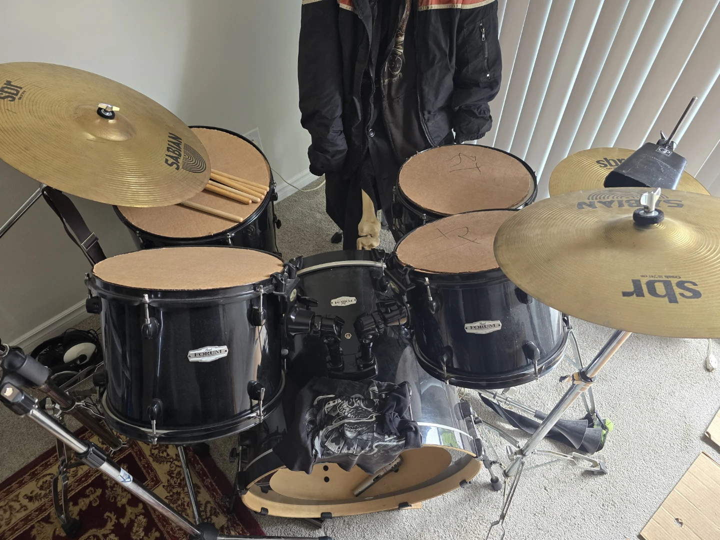 Pearl Forum Series Drum Set - photo 3
