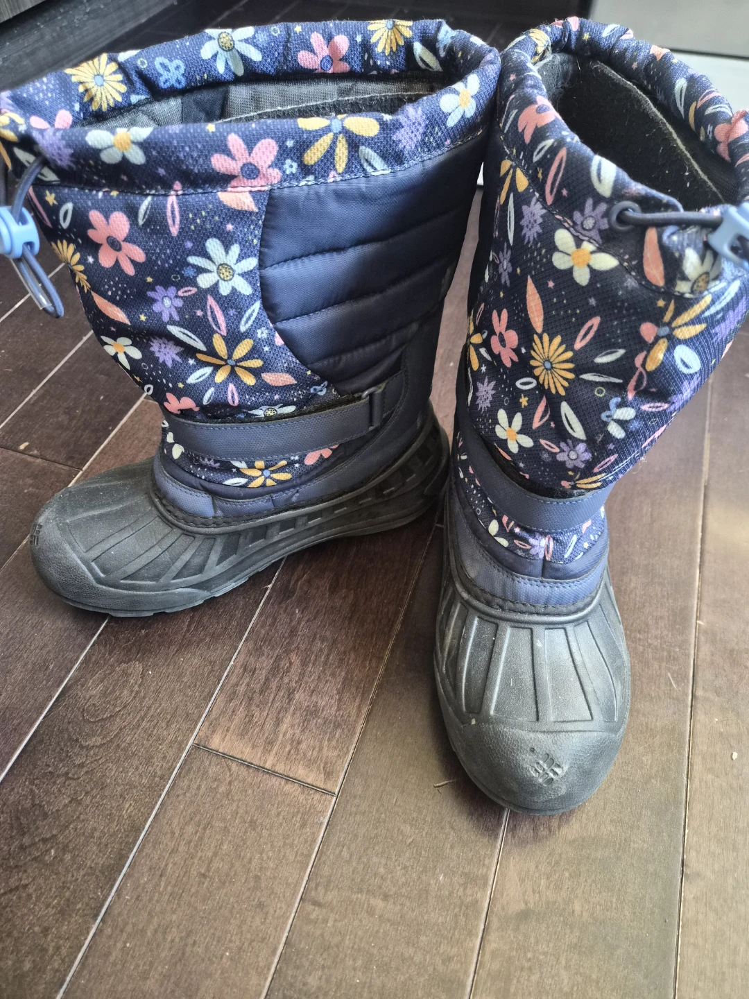 Columbia Youth Floral Winter Boots