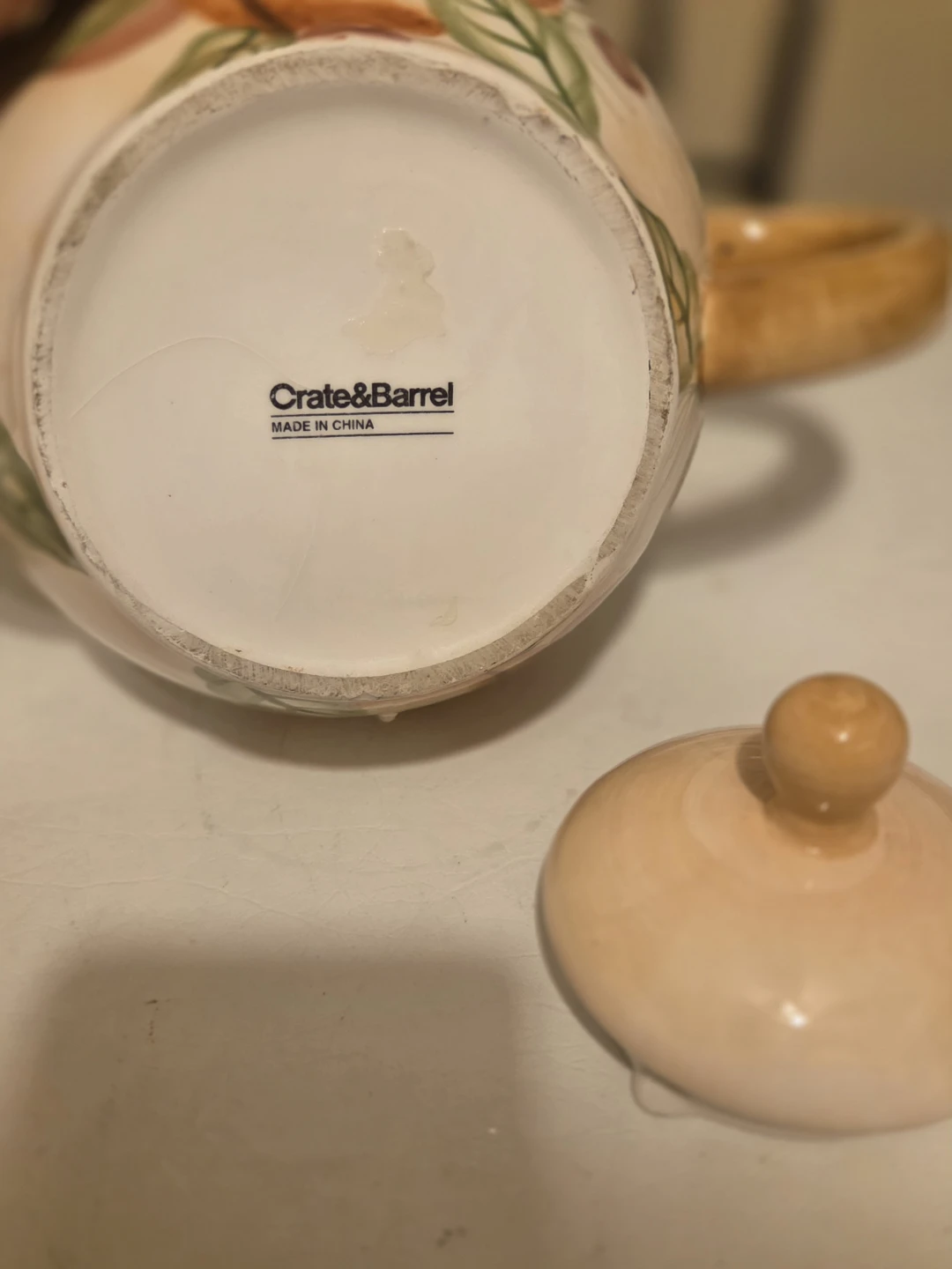 Crate & Barrel Ceramic Teapot - photo 3