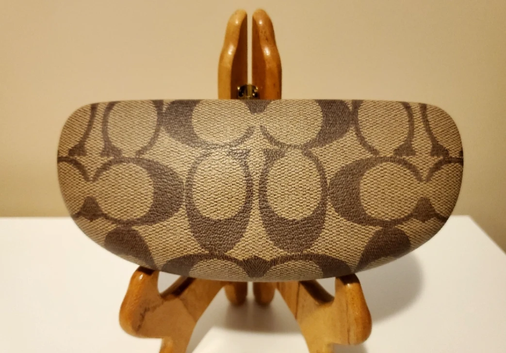 Coach Signature Eyeglasses Case